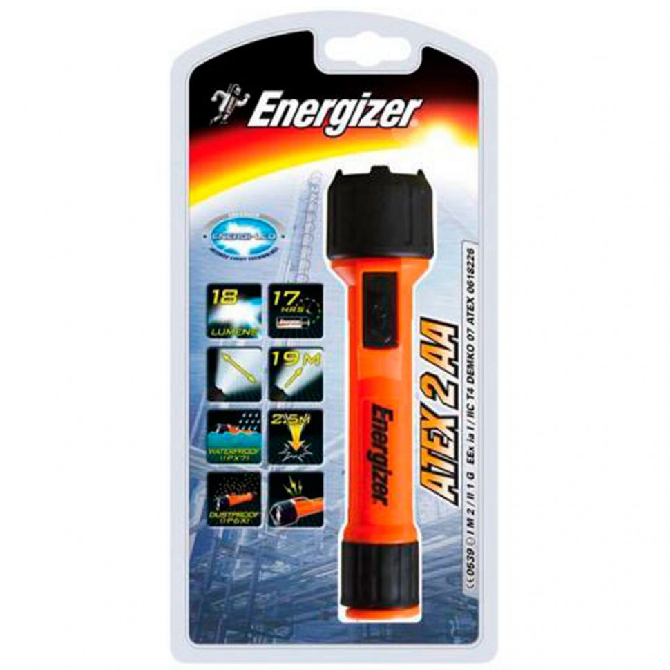 Фонарь взрывозащищенный Energizer ATEX 2 x AA