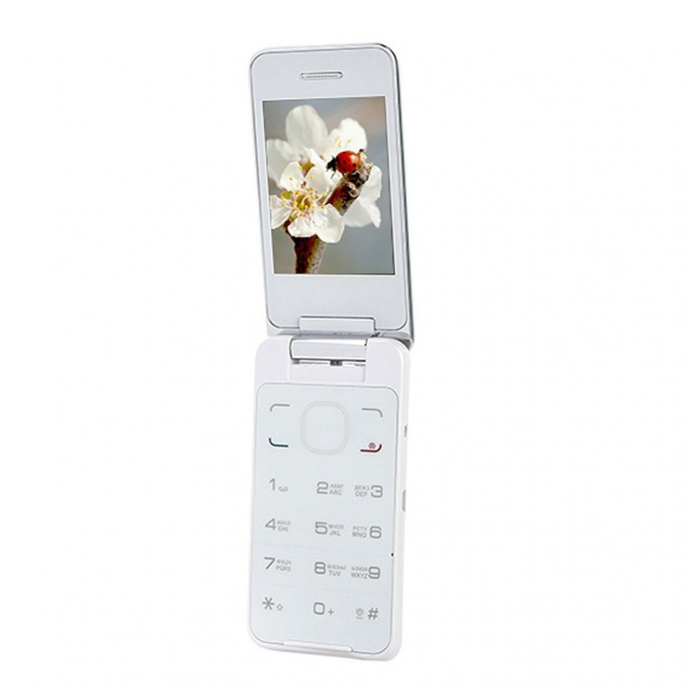 Мобильный телефон Jinga Simple F500 белый