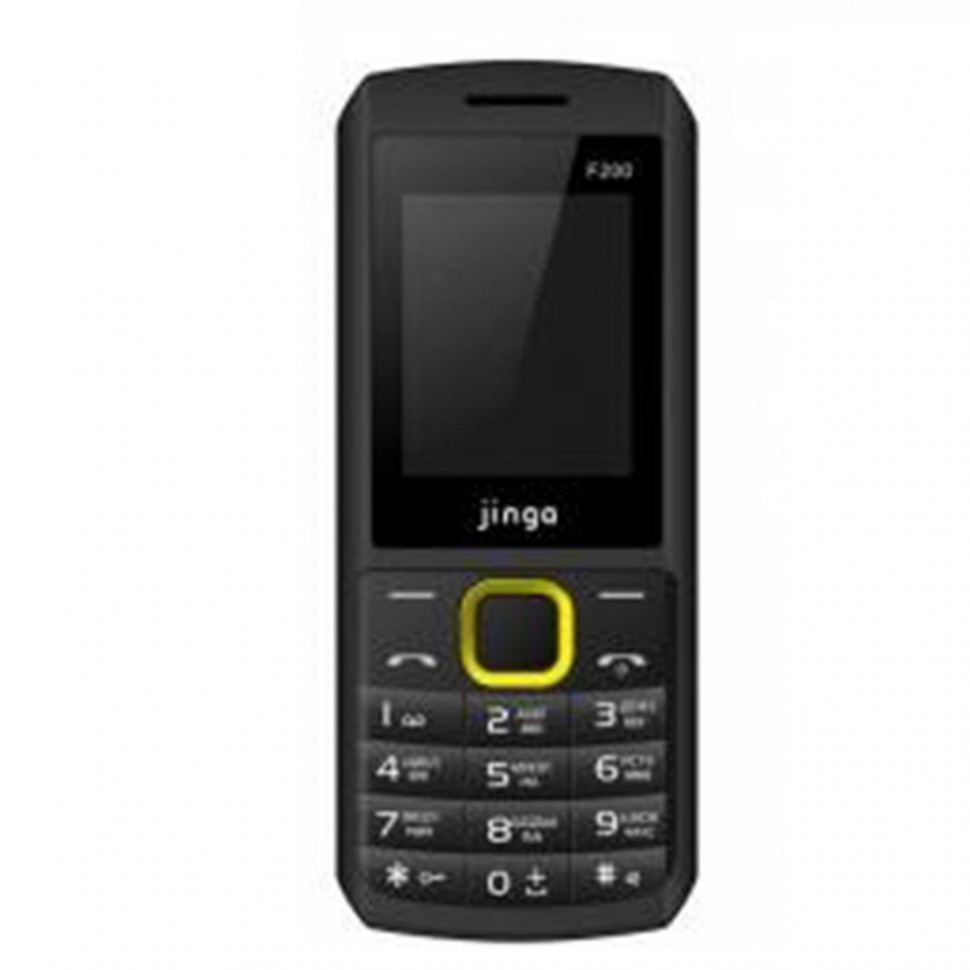 Мобильный телефон Jinga Simple F200n Чёрно-Жёлтый