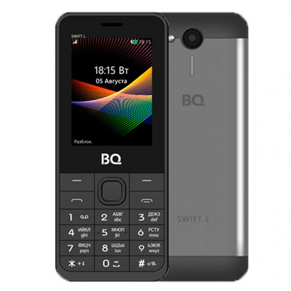 Мобильный телефон BQ-2811 Swift XL Темно-Серый