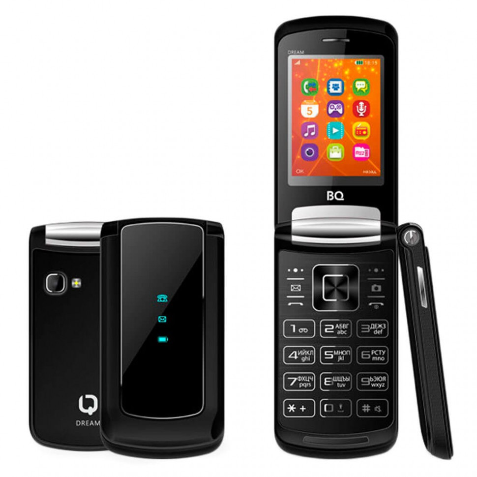 Мобильный телефон BQ-2433 Dream DUO Чёрный