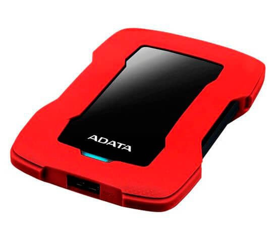 Внешний жесткий диск 2,5 2TB Adata AHD330-2TU31-CRD красный