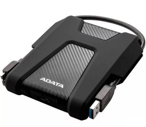 Внешний жесткий диск 2,5 2TB Adata AHD680-2TU31-CBK черный