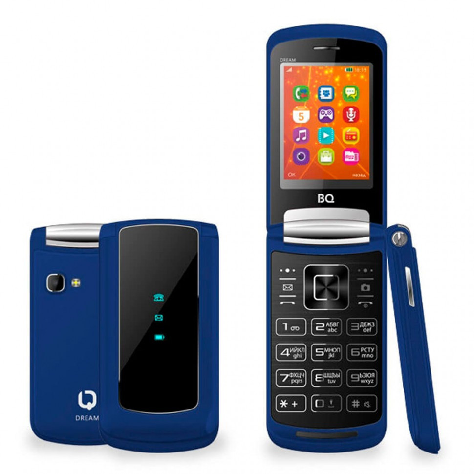Мобильный телефон BQ-2405 Dream Темно-Синий