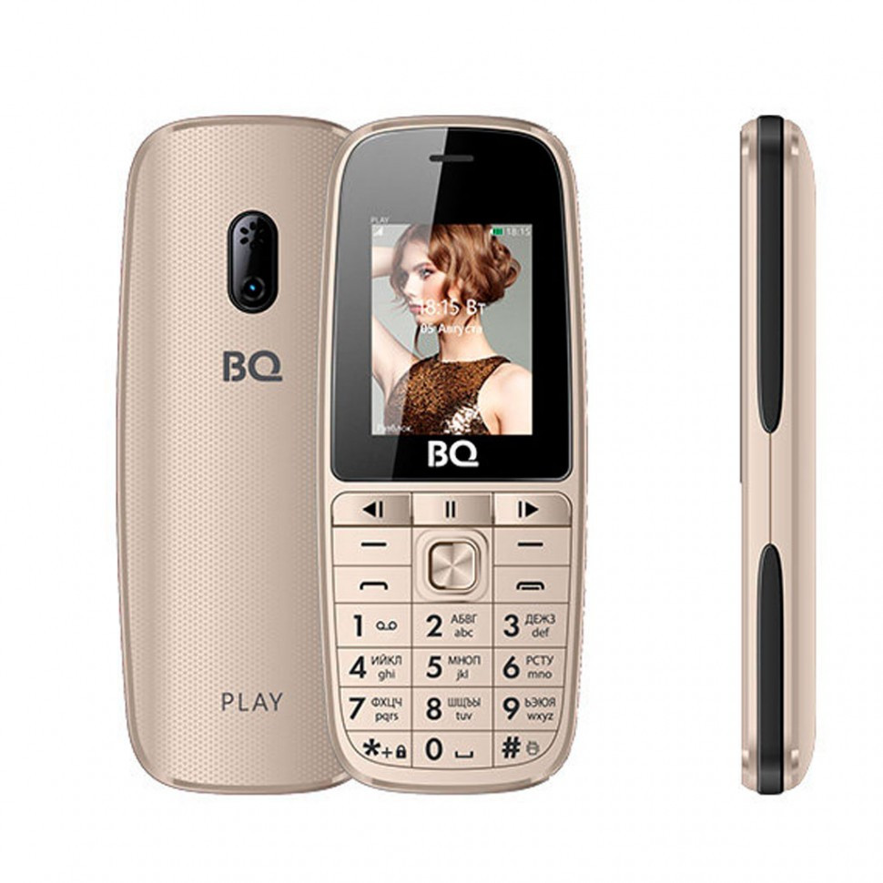 Мобильный телефон BQ-1841 Play Золотой