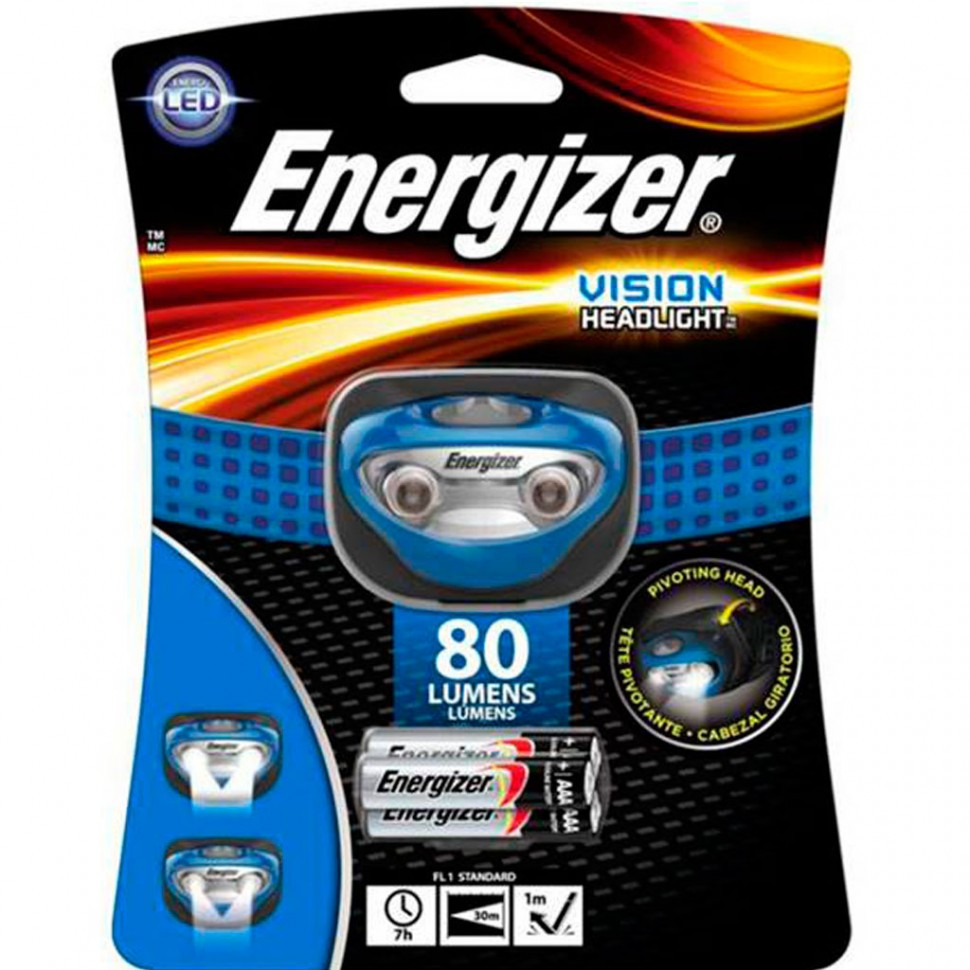 Фонарь налобный Energizer Vision 3x AAA