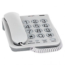 Телефон проводной Texet TX-262 серый