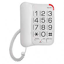 Телефон проводной Texet ТХ-201 белый