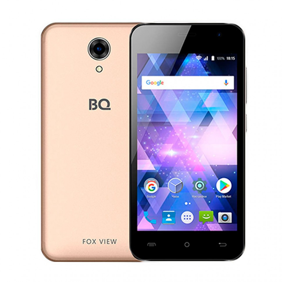 Смартфон BQ 4585 Fox View Champagne