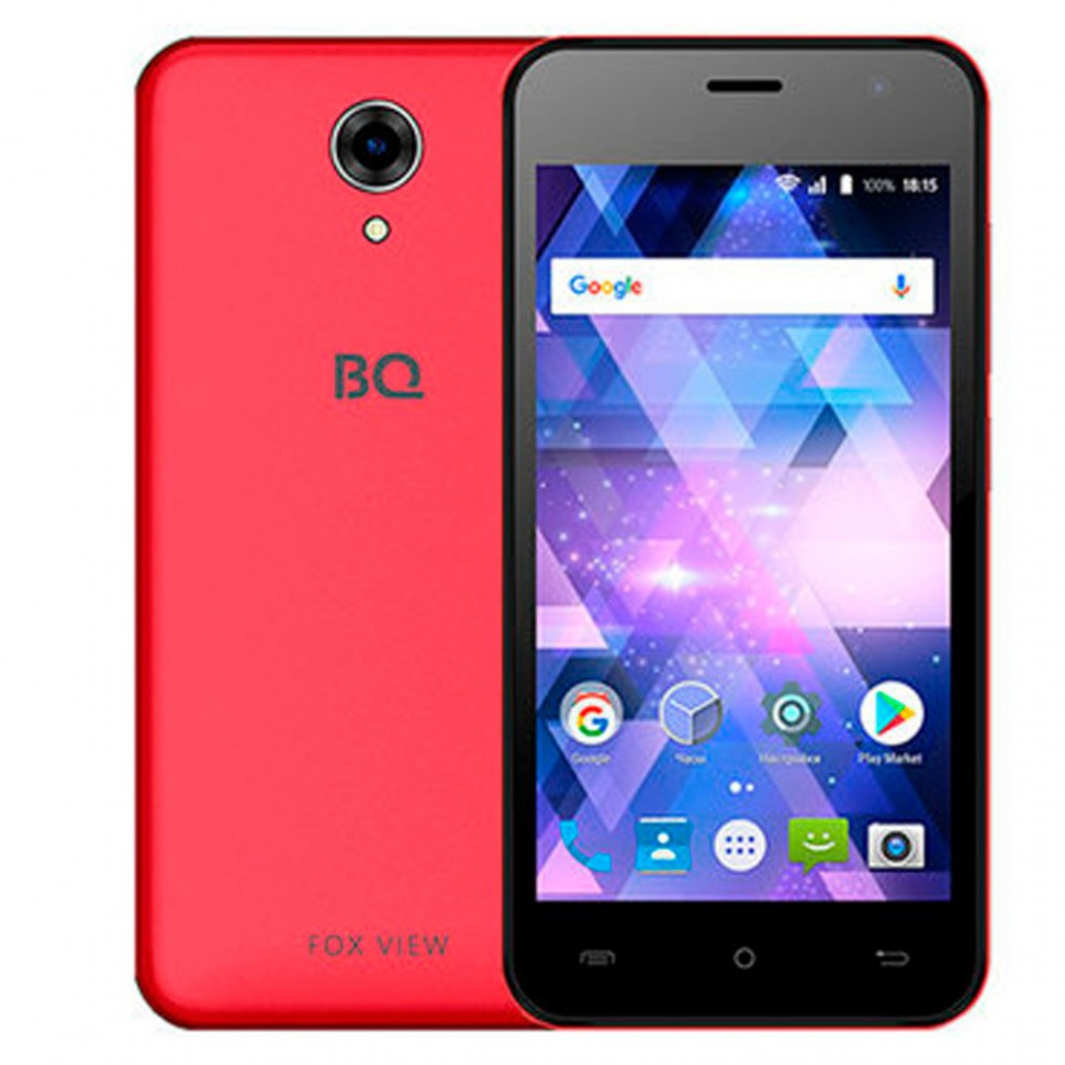 Смартфон BQ 4585 Fox View Red