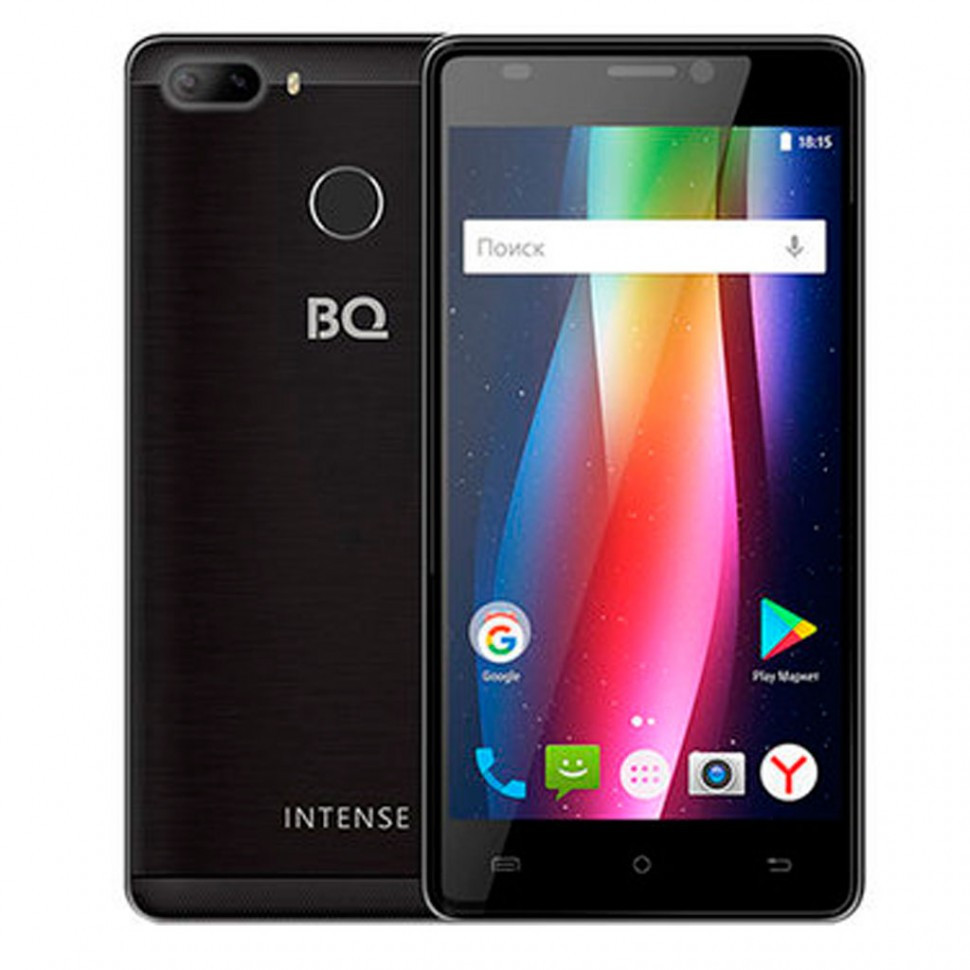 Смартфон BQ 5005L Intense Black Brushed