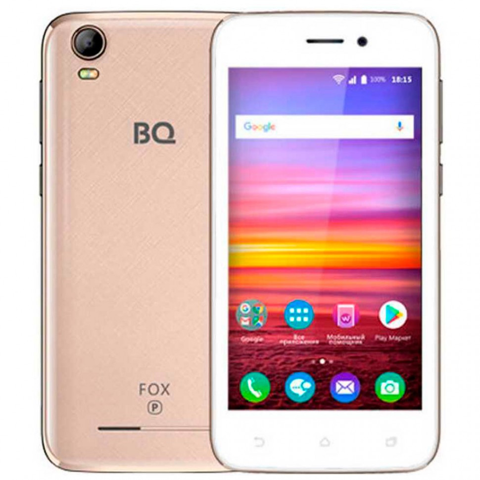 Смартфон BQ 4583 Fox Power Gold