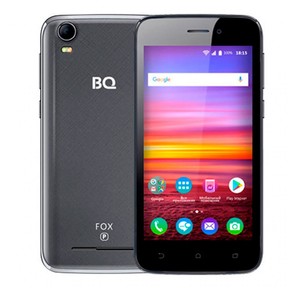 Смартфон BQ 4583 Fox Power Gray