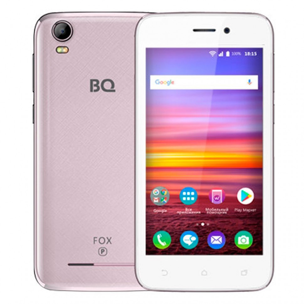 Смартфон BQ 4583 Fox Power Rose Gold