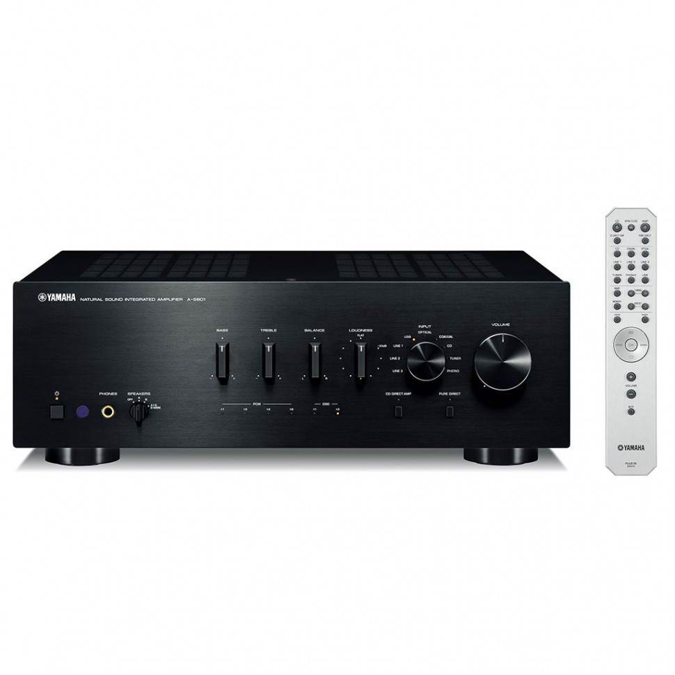 Стерео усилитель YAMAHA A-S801 BLACK