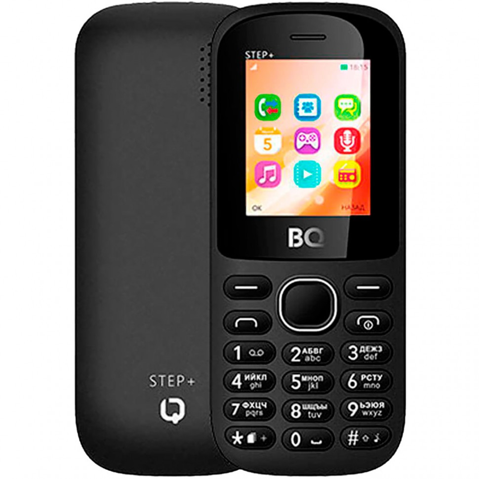 Мобильный телефон BQ 1807 Step+ Black