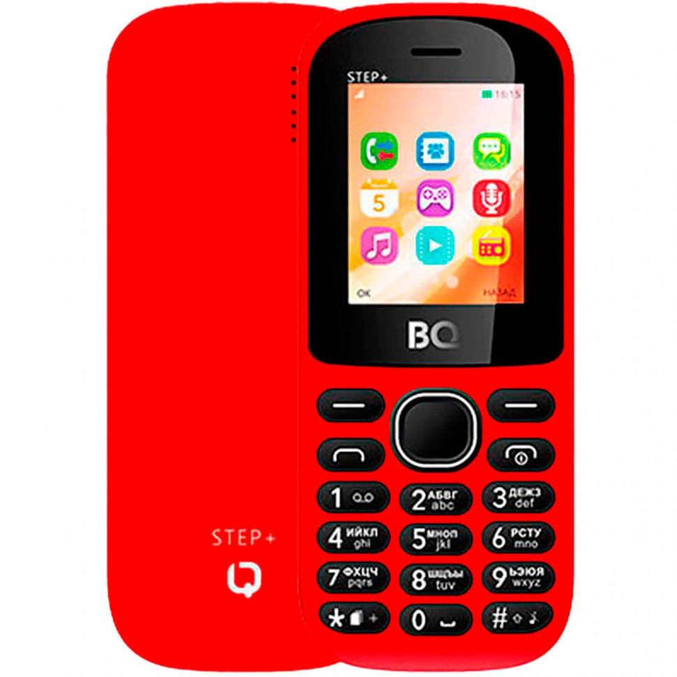 Мобильный телефон BQ 1807 Step+ Red