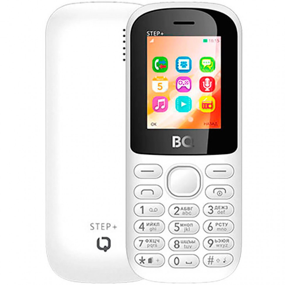 Мобильный телефон BQ 1807 Step+ White