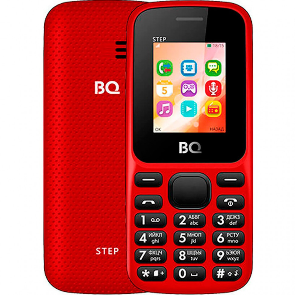 Мобильный телефон BQ 1805 Step Red