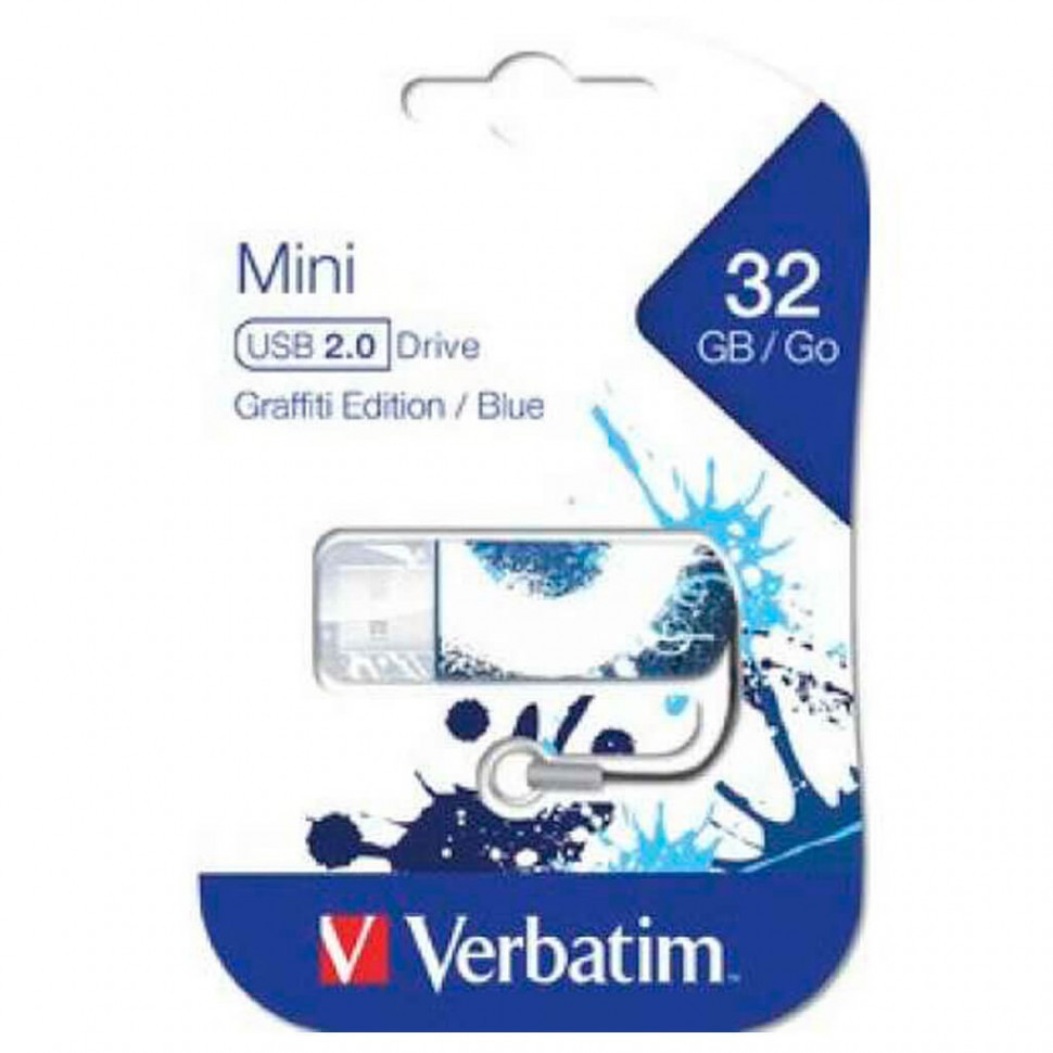 USB Флеш 32GB 2.0 Verbatim 049415 голубой