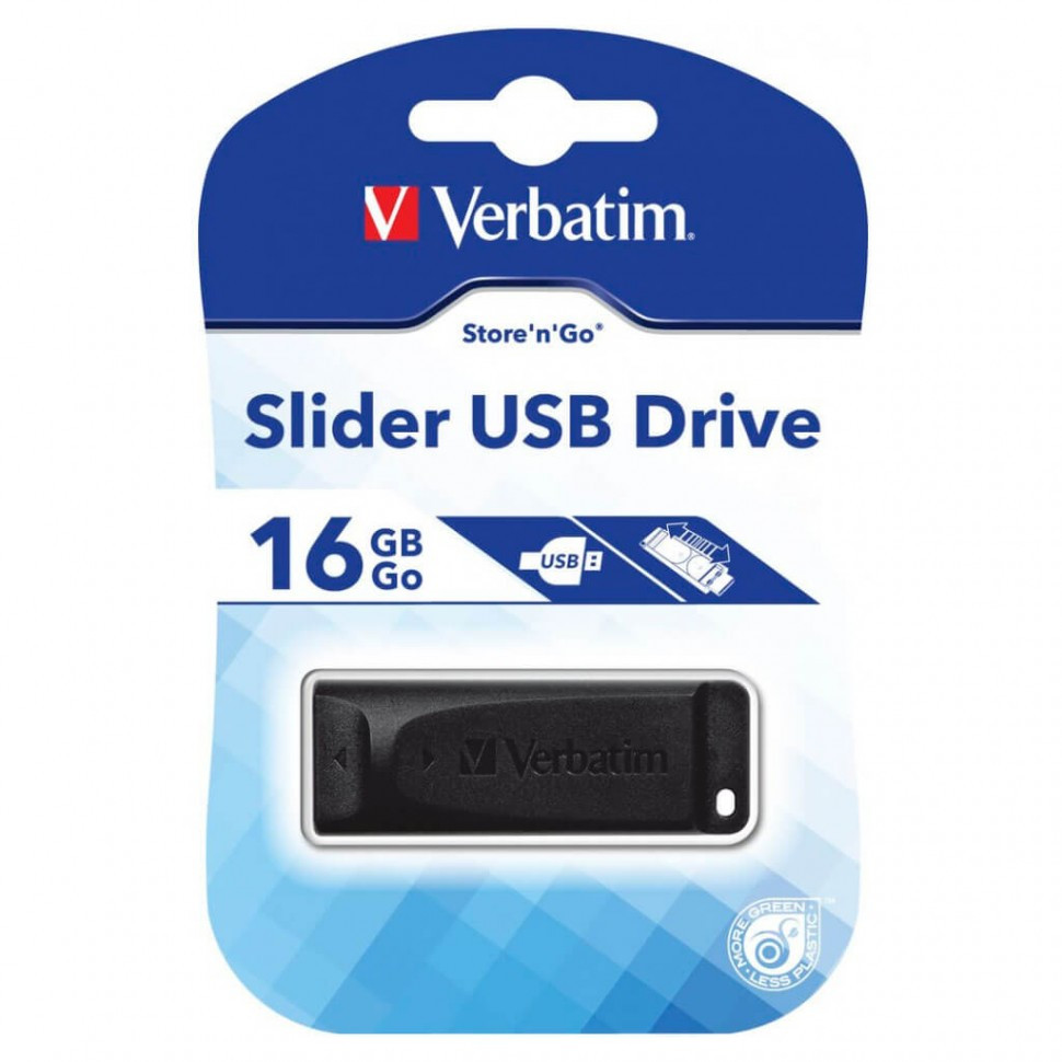 USB Флеш 16GB 2.0 Verbatim 098696 черный