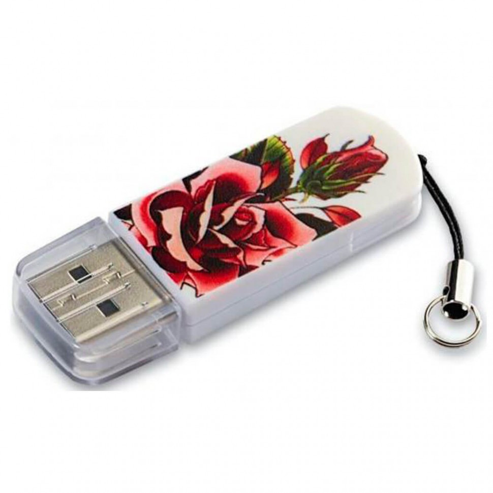 USB Флеш 16GB 2.0 Verbatim 049885 роза