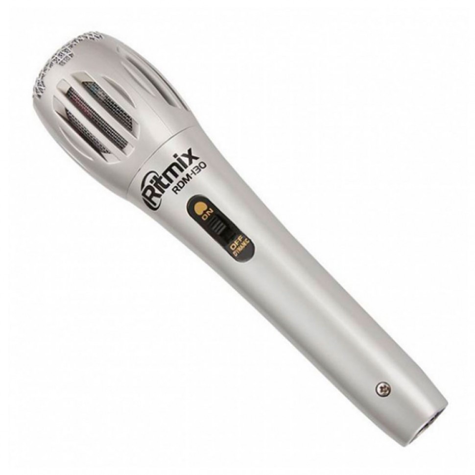 Микрофон RITMIX RDM-130 серебро