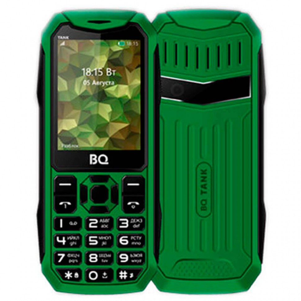 Мобильный телефон BQ-2428 Tank Green