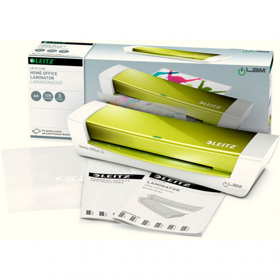 Ламинатор LMp A4 Leitz iLAM HomeOffice GREEN (310 мм/мин)