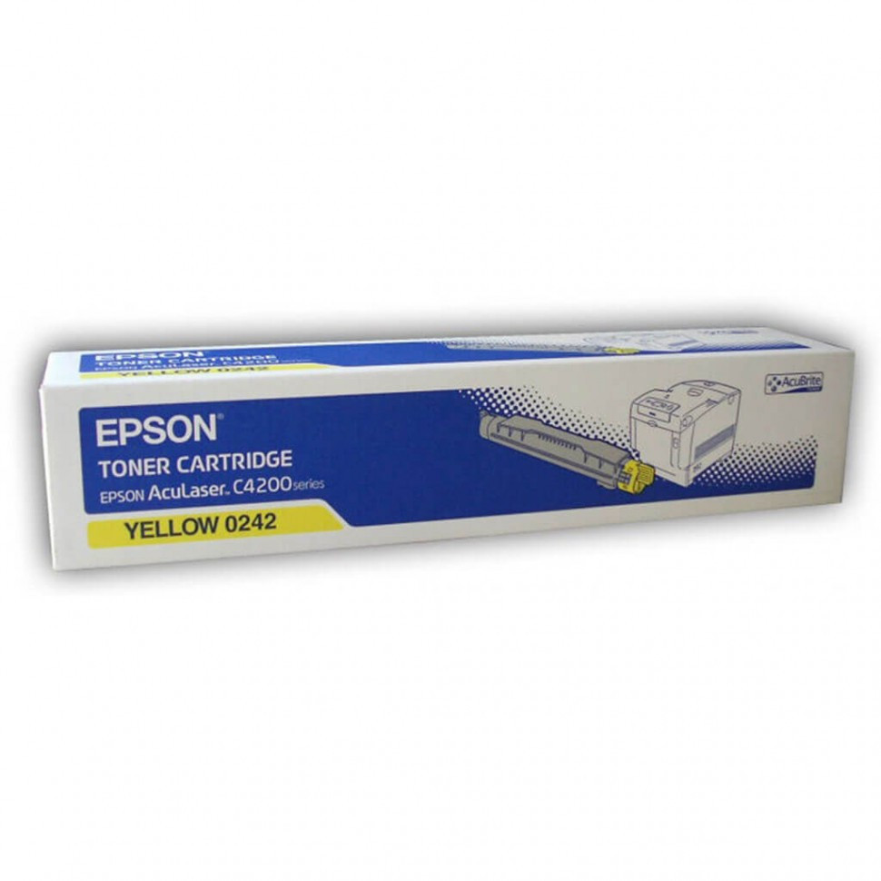 C13S050242 AcuLaser C4200 Toner Yellow