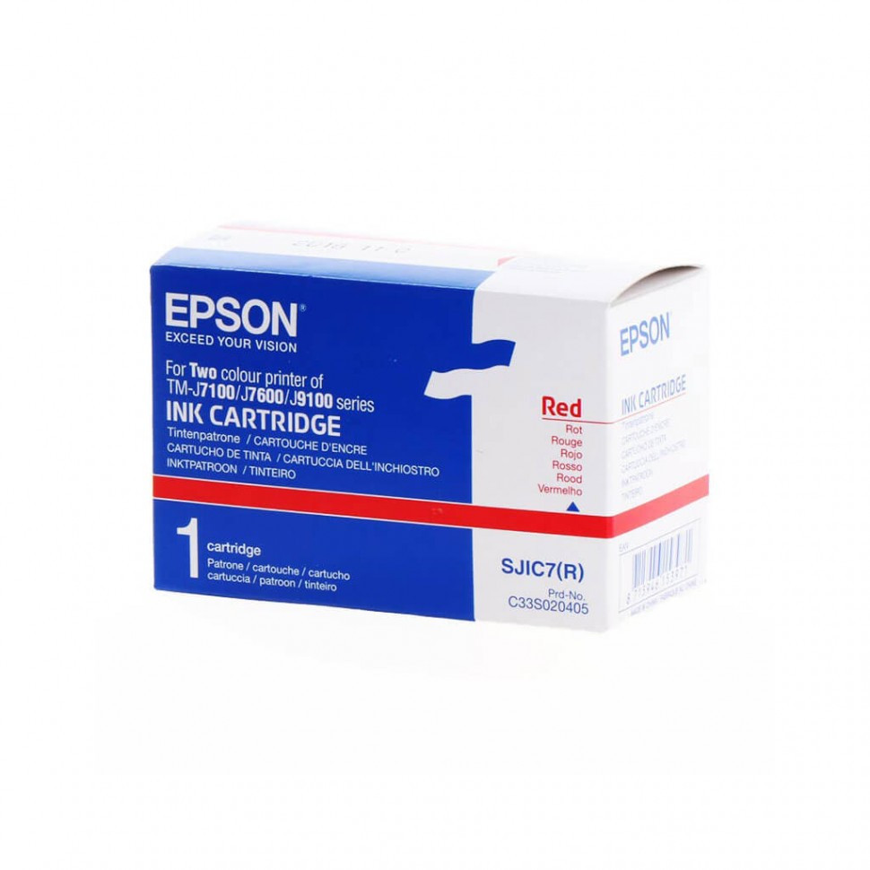 Картридж с красными чернилами Epson, C33S020405