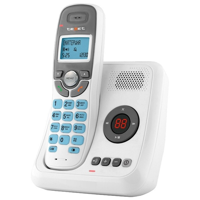 Цифровой телефон Texet TX-D6955A, белый