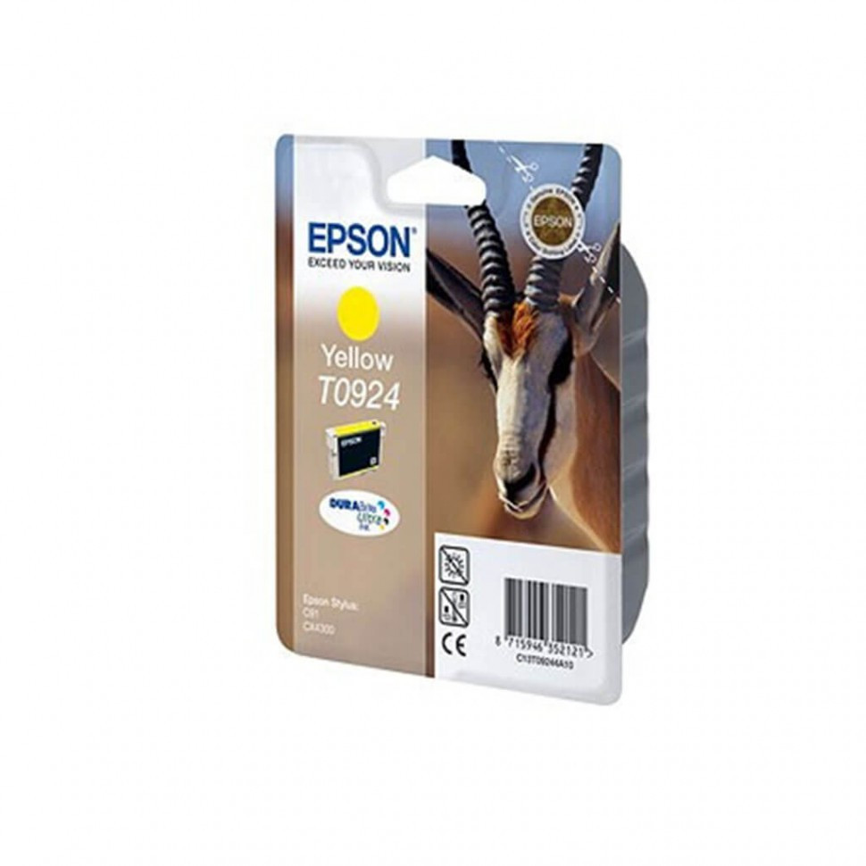 Картридж Epson C13T10844A10 I/C yellow (0924)