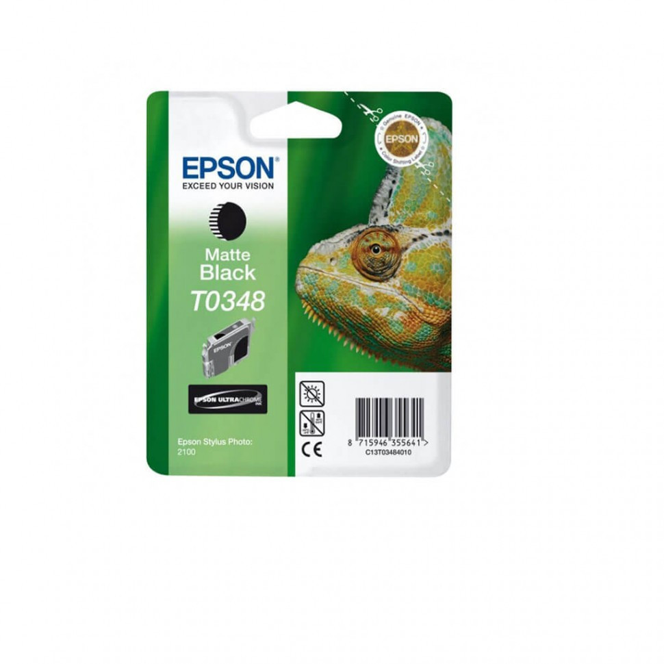 Картридж Epson C13T03484010 I/C matte black SP2100 new