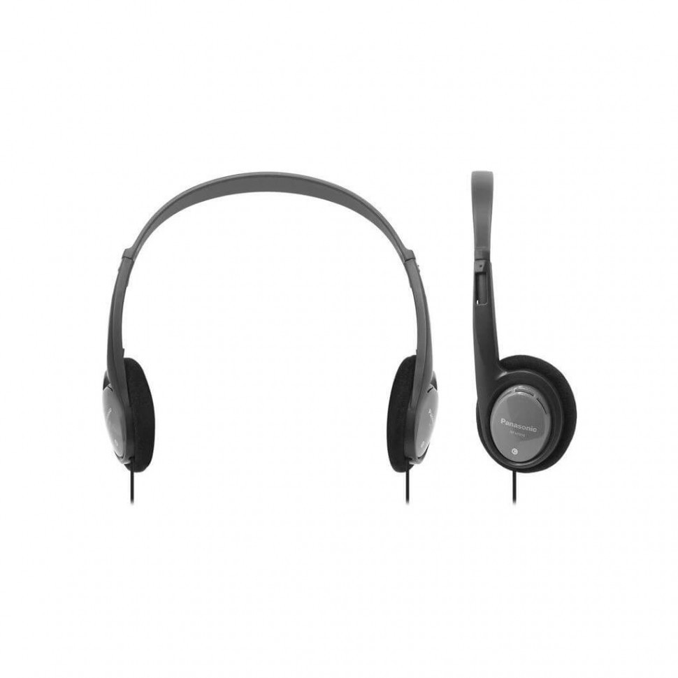 Наушники-накладные проводные Panasonic RP-HT010GU-H черный