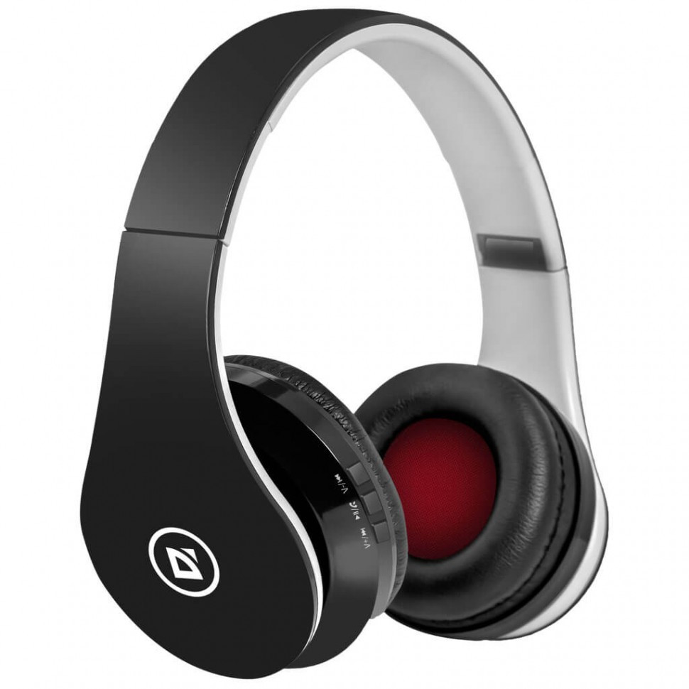 Наушники-гарнитура беспроводные Defender FreeMotion B550 черный, Bluetooth