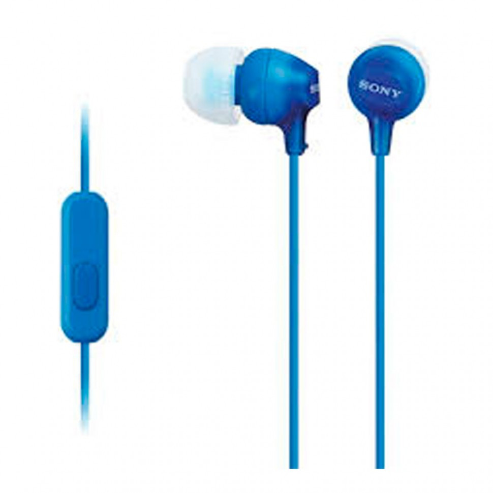 Наушники-вкладыши Sony MDREX15APLI.CE7 синий