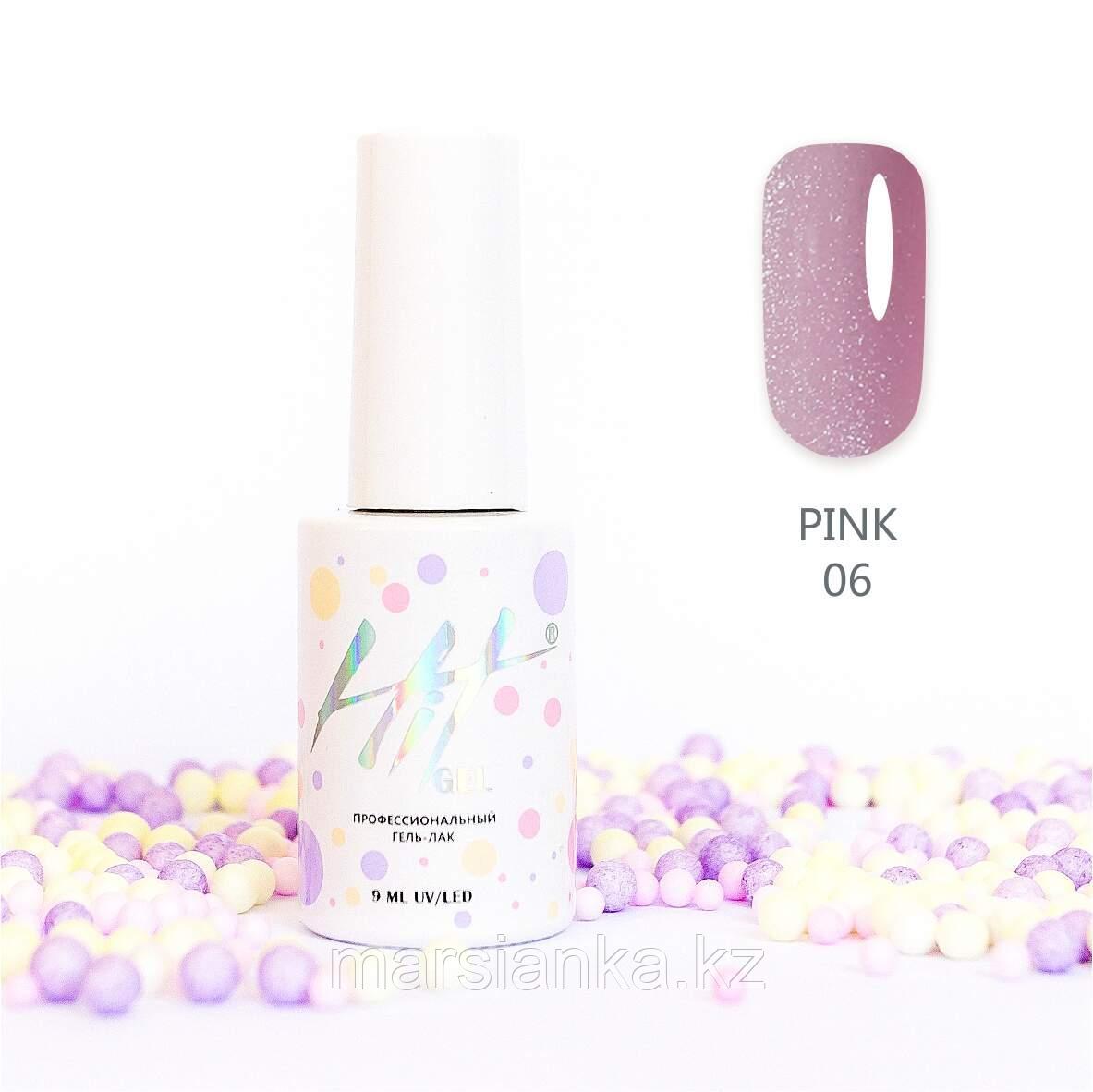 Гель-лак HIT gel Pink №06, 9мл