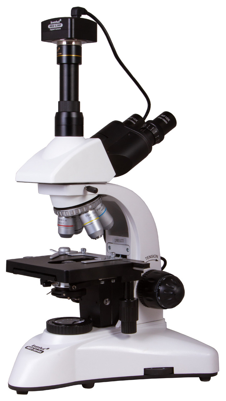 Микроскоп цифровой Levenhuk MED D25T, тринокулярный, фото 1