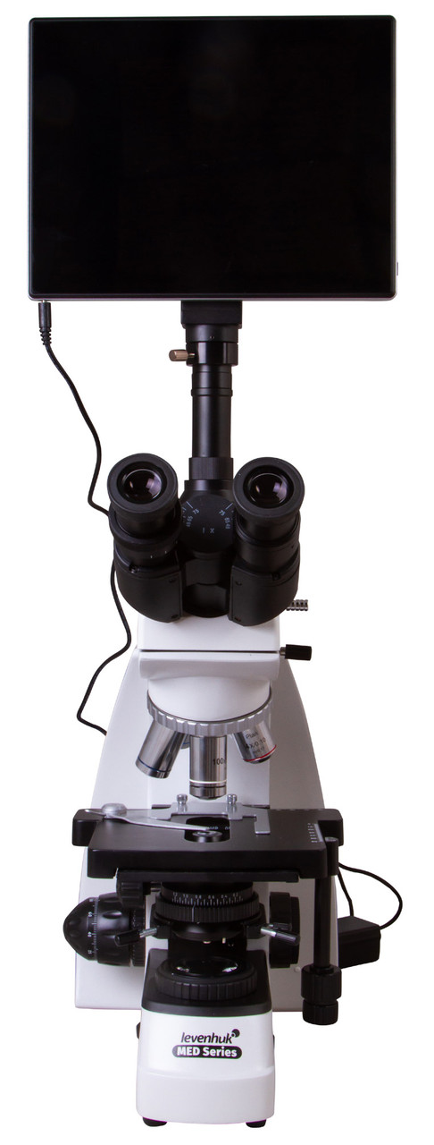 Микроскоп цифровой Levenhuk MED D40T LCD, тринокулярный - фото 3 - id-p81601411