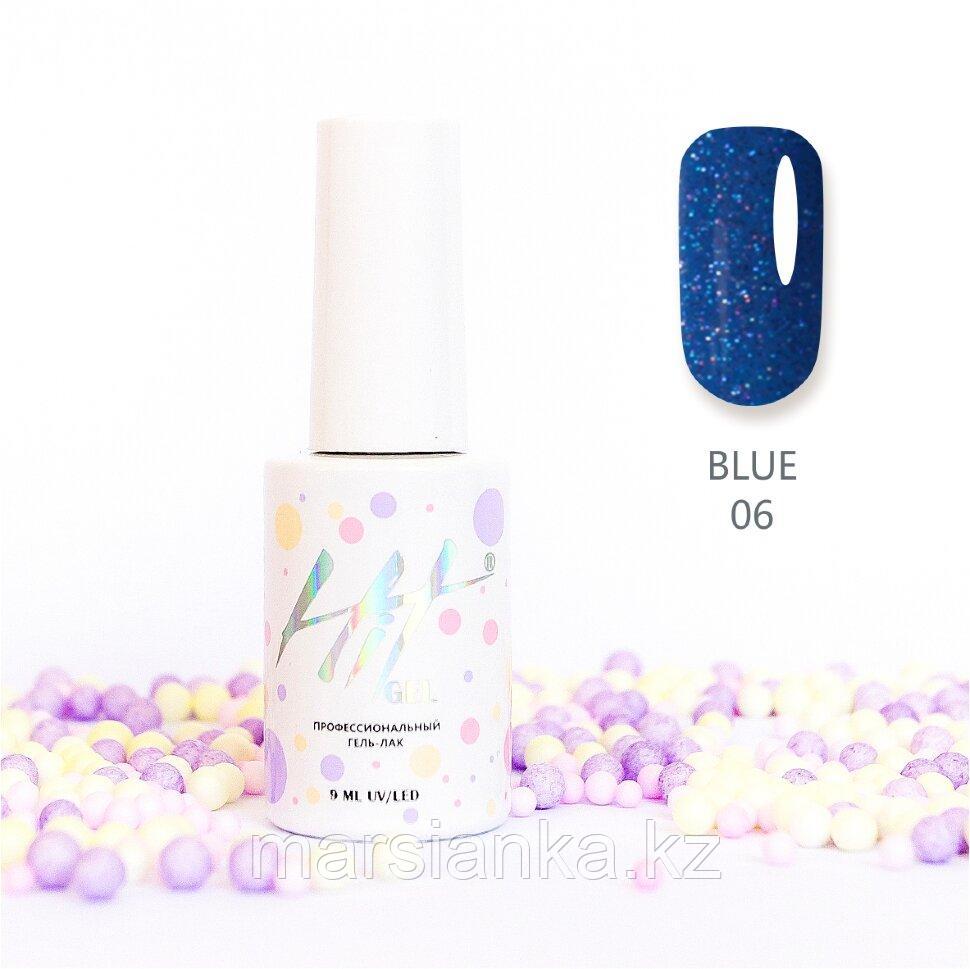 Гель-лак HIT gel Blue №06, 9мл