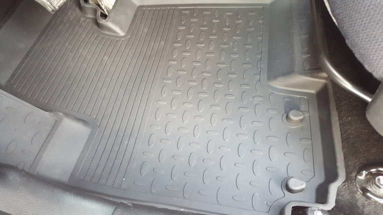 Резиновые коврики с высоким бортом для Hyundai ix35 2010-2015, фото 2