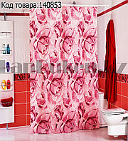 Водонепроницаемая тканевая шторка для ванной Miranda Roses 180x200 см