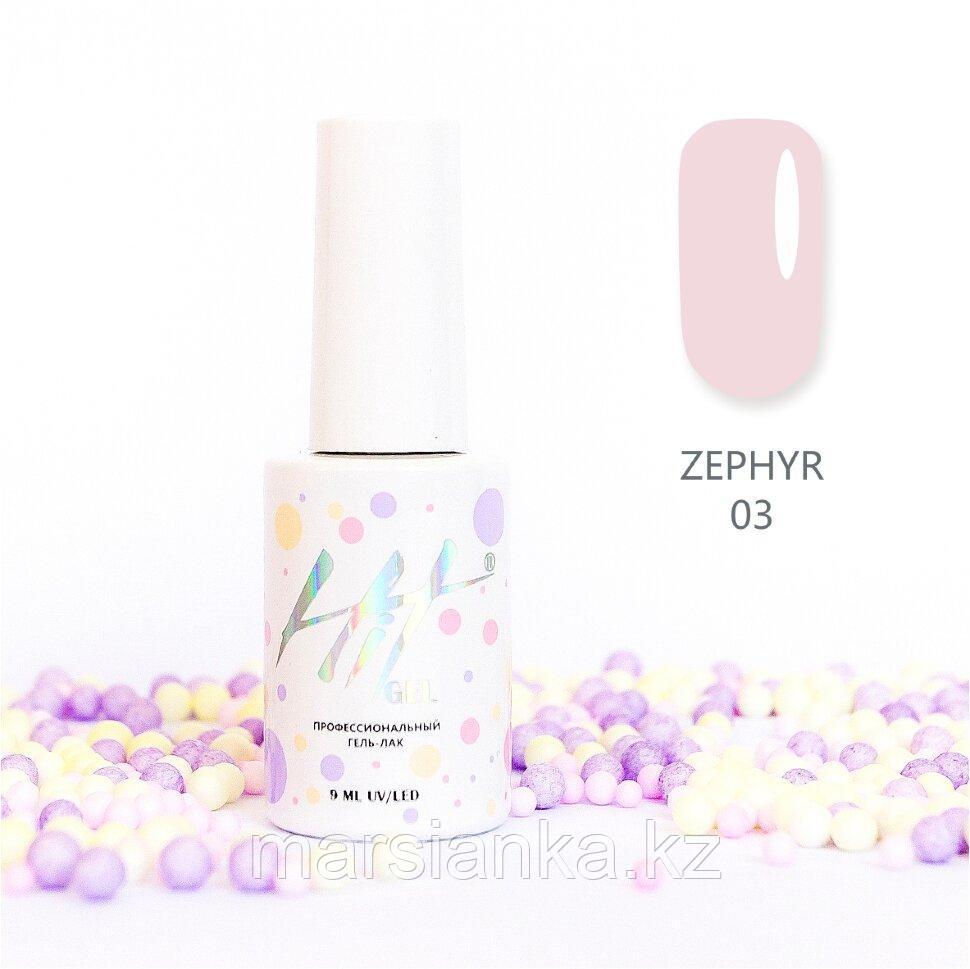 19360 Гель-лак HIT gel Zephyr №03, 9мл