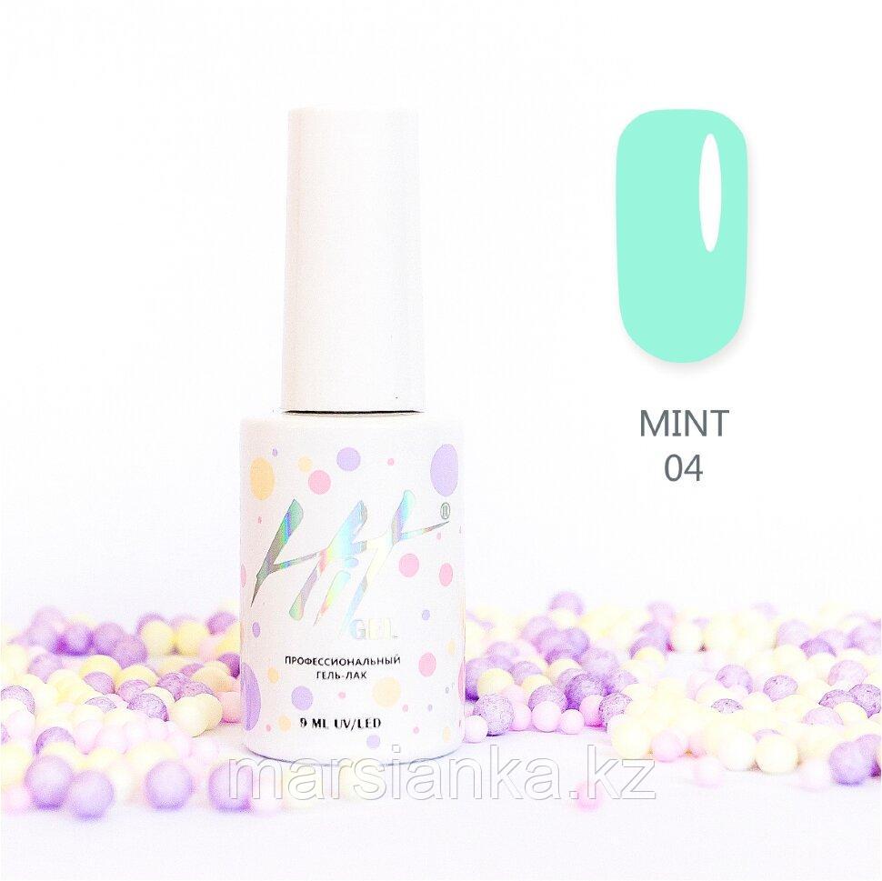 Гель-лак HIT gel Mint №04, 9мл