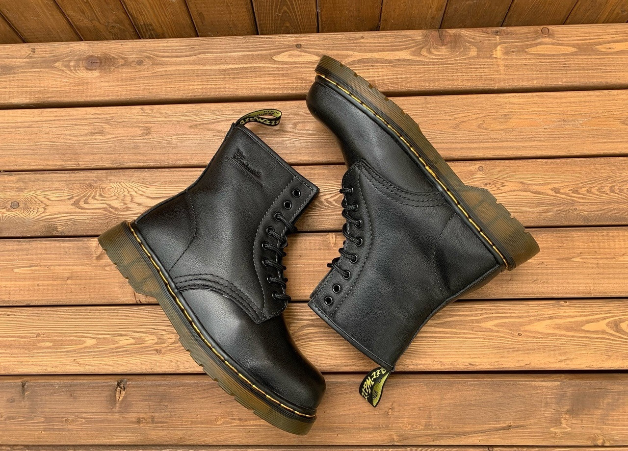 Ботинки зимние Dr. Martens 1460 (Натуральная кожа + Натуральный мех) 36  размер (id 57565501)