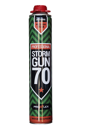 Пена монтажная STORM GUN PRO 70л NEW, фото 2
