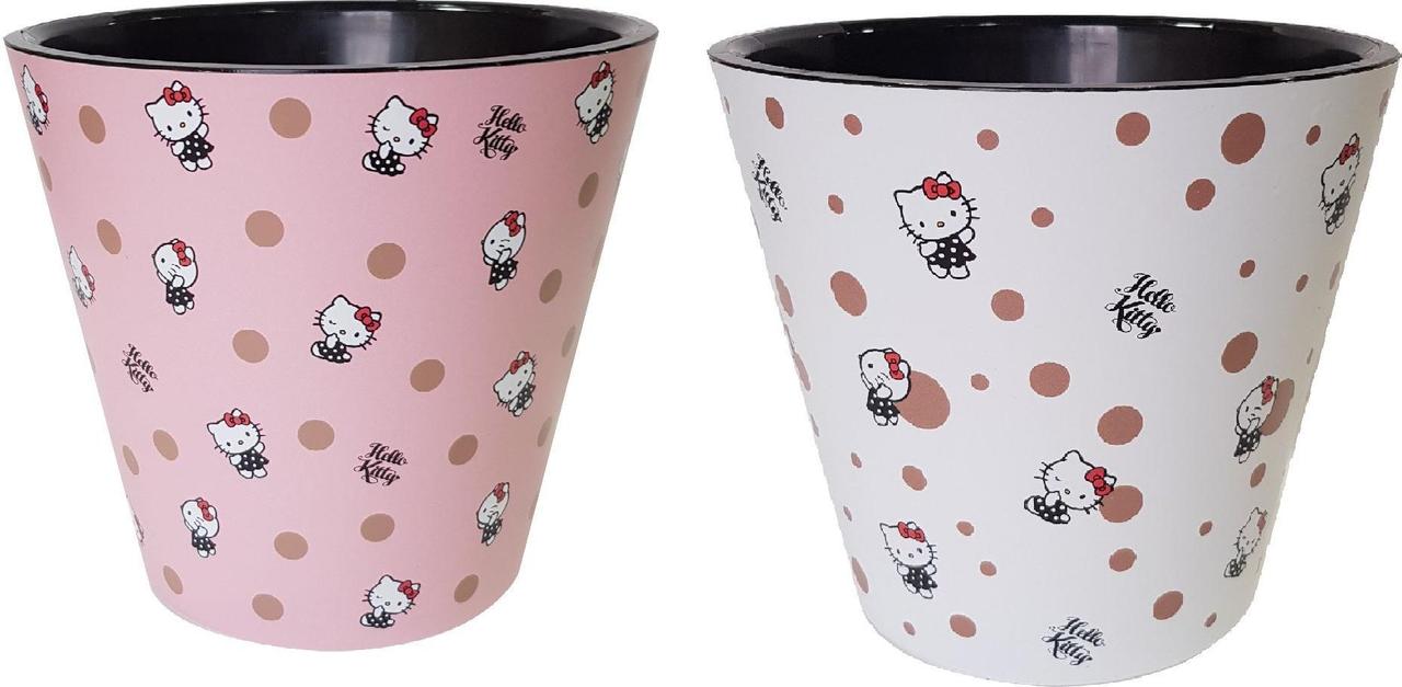 Горшок для цветов London D 200 мм/4 л Hello Kitty ® Точки