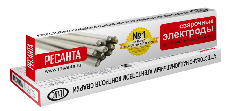 Сварочный Электрод МР-3 Ф2,0 Пачка 1 кг