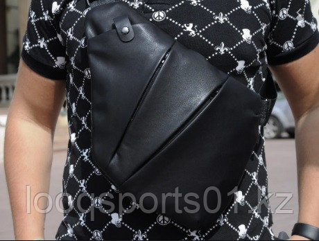 Мужская сумка, барсетка кобура fino (черный) - фото 1 - id-p81609646